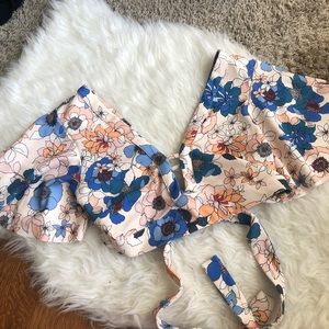 Zara Floral Crop Top